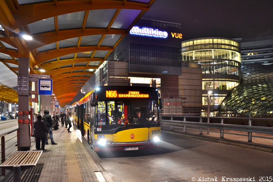 1805
Do kompletu druga linia nocna uruchomiona w miniony weekend przez ZTM
Słowa kluczowe: SU12 1805 N66 DworzecCentralny