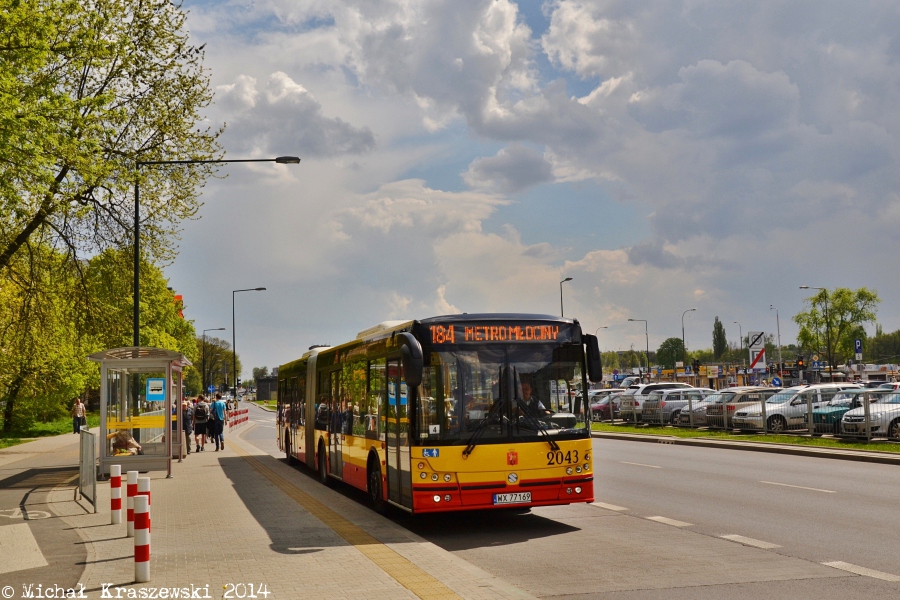 2043
Moje pierwsze zdjęcie przegubowego Solbusa :D
Słowa kluczowe: SM18 2043 184 Kasprowicza