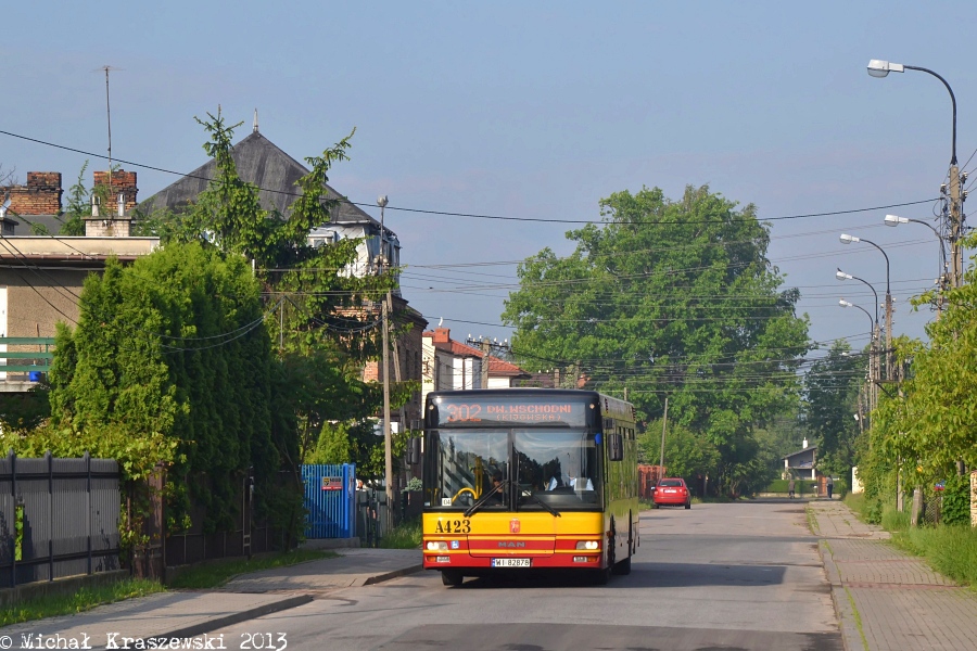 A423
Ostatni dzień kursowania linii 302.
Słowa kluczowe: NL223 A423 302 Główna