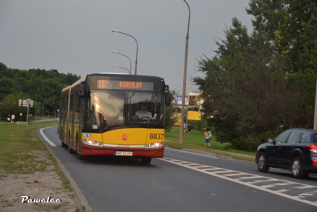 8837
Jedyna brygada z Redutowej na 112 na co dzień królują na tej linii SU15, Neoplany, Many więc widok SU18 z Klimą jest bardzo pożądany.
Słowa kluczowe: SU18 8837 112 Kondratowicza