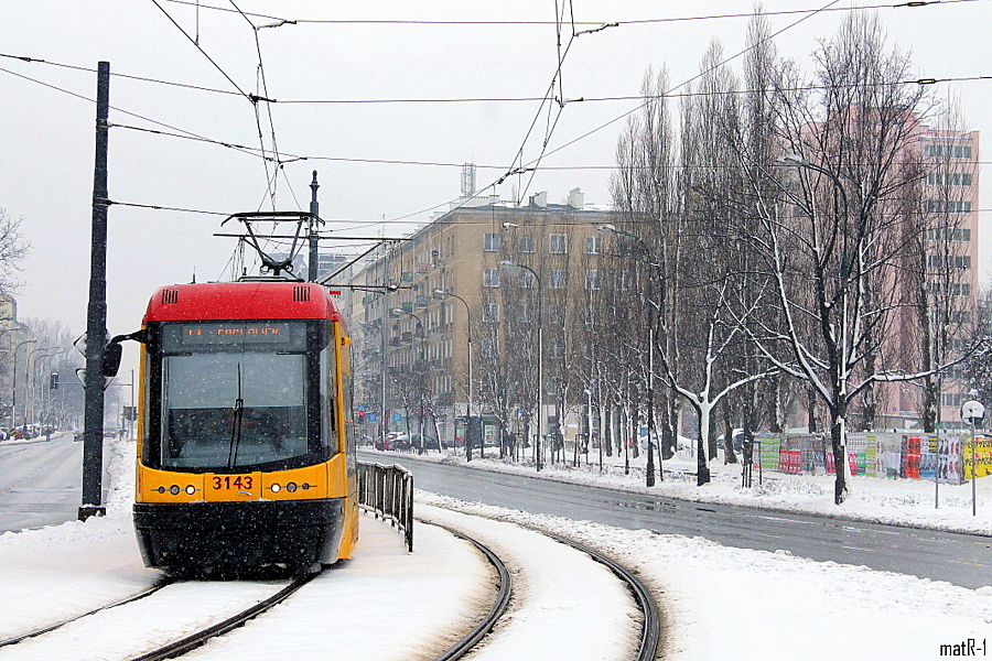 3143
Wspomnienie 1-szo kwietniowej śnieżycy.
Słowa kluczowe: 120Na 3143 9 Grójecka PlacZawiszy