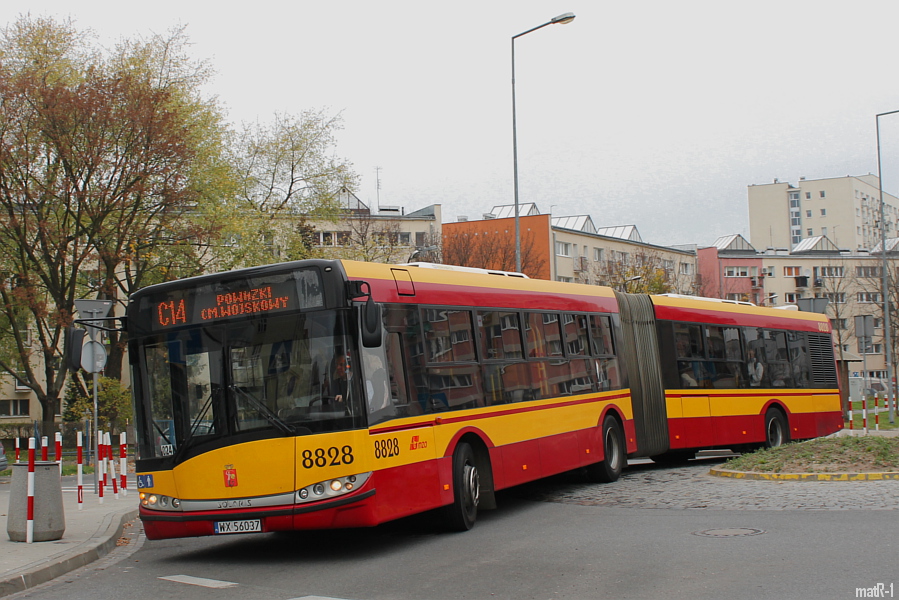 8828
Wygibasy na Elbląskiej.
Słowa kluczowe: SU18 8828 C14 Elbląska WS2013