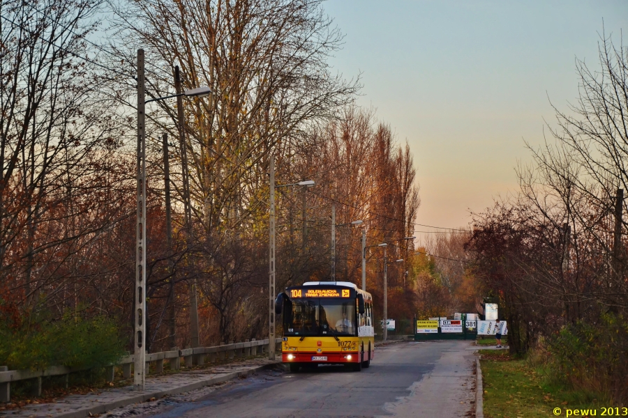 1077
Solbus na białołęckim zakuprzu.

Pozdrowienia dla kierowcy!
Słowa kluczowe: SM10 SolCity10 1077 104 Białołęcka