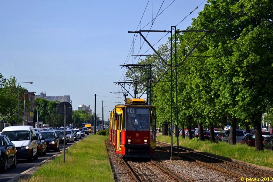 1358+1357
Stopiątka z rana jak śmietana.
Słowa kluczowe: 105Na 1358+1357 14 Puławska