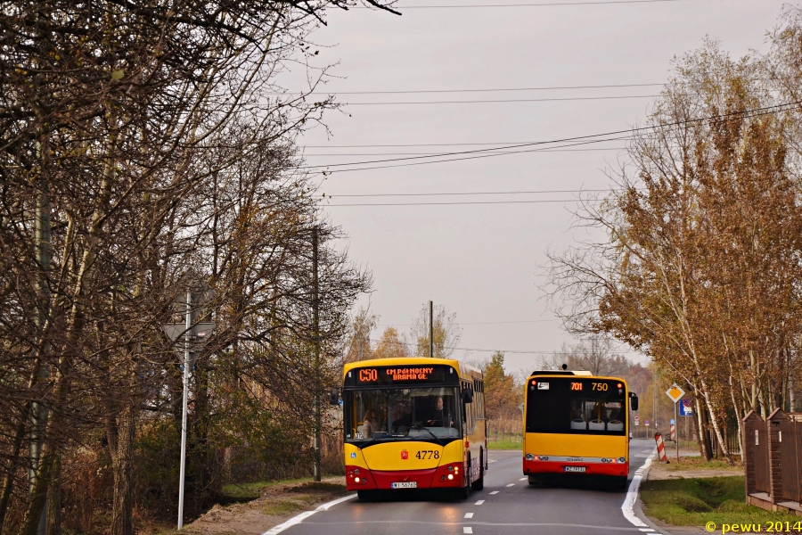 4778
A na deser gniot na najkrótszej chyba cmentarnej linii, która jeździła na trasie Cm. Północny br. gł - Cm. Północny br. zach.
Słowa kluczowe: M121M 4778 C50 Wólczyńska