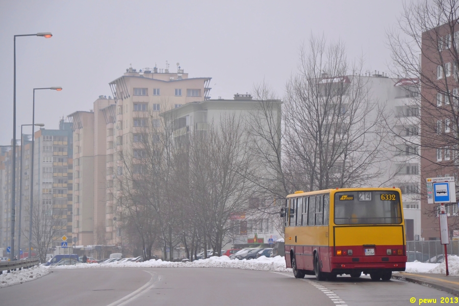 6332
Solóweczki ze Stalowej na dobre śmigają po bardzo różnych rejonach Warszawy. Od Tarchodworów po Wolę, Bemowo i Śródmieście.
Słowa kluczowe: IK260 6332 122 Lazurowa