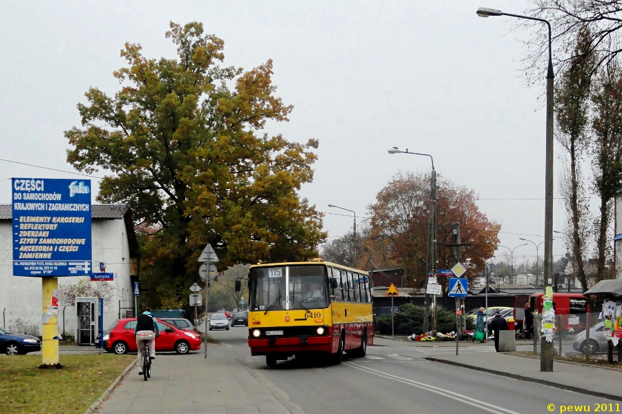 6410
Zeszłoroczna Złota Polska Jesień i Ikarusy na WŚowych zasileniach linii 115.
Słowa kluczowe: IK260 6410 115 Zagórzańska