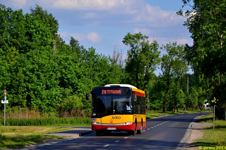 A060
Dzisiaj pewnie wszyscy odsypiali po Nocy Muzeów i nikt zapewne nie wybrał się na objazd związany z kolejnym etapem budowy ronda u zbiegu ulic Arkuszowej i Wólczyńskiej. Zamknięty został przejazd na wprost ulicą Arkuszową i linie autobusowe 110, 708 i 712 jeździły przez Młociny i Wólkę Węglową. Została uruchomiona również linia zastępcza Z-8 na trasie: Cm. Północny br. gł. - Tytułowa.
Słowa kluczowe: SU8,6 A060 Z-8 Wólczyńska