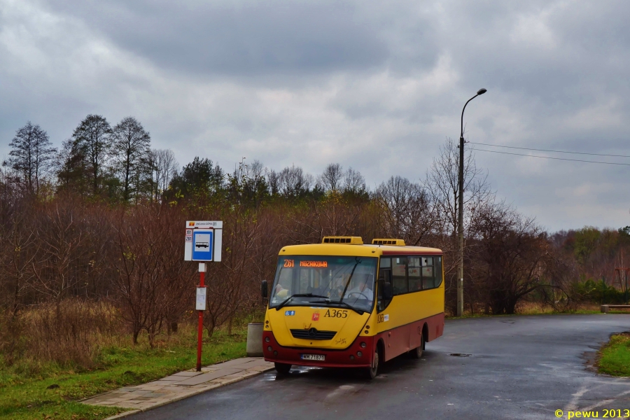 A365
Linia zastępcza Z61 na krańcu Zbójna Góra.

Pozdrowienia dla wszystkich uczestników wycieczki na Wawer!
Słowa kluczowe: H7-20 Solina A365 Z61 ZbójnaGóra