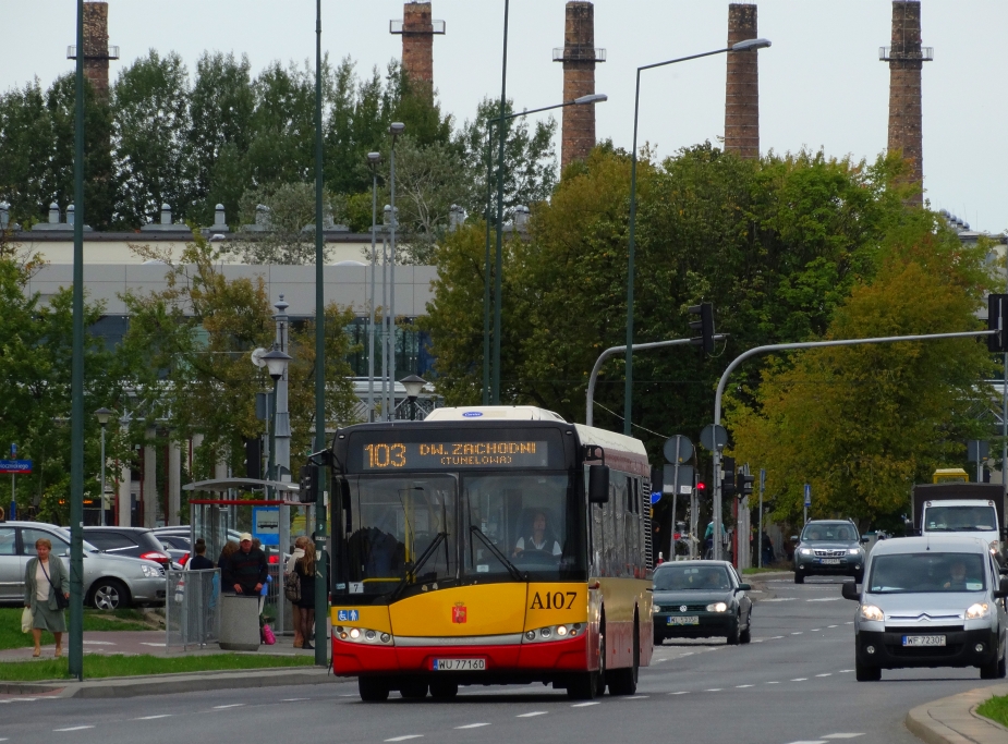 A107
Ruda Śląska? Nie, Bielany... :)
Słowa kluczowe: SU12 A107 103 Kasprowicza