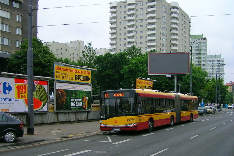 8850
Jakiś Solaris mi zasłonił taki oldskulowy parkan.
Słowa kluczowe: SU18 8850 151 Wolska