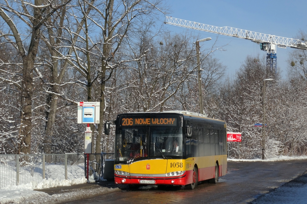 1058
Dziś ode mnie kilka rzeczy zaległych pod względem hm, reporterskim.

Na początek krótki epizod "zaLiberowy" na liniach 177, 206 i 207 w wykonaniu MZA.
Słowa kluczowe: SU10 1058 206 Potrzebna