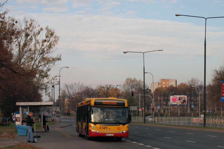 A549
Z Chomiczówki na Marywilską...
Słowa kluczowe: CN270UB OmniCity A549 Kupiecbus Żeromskiego