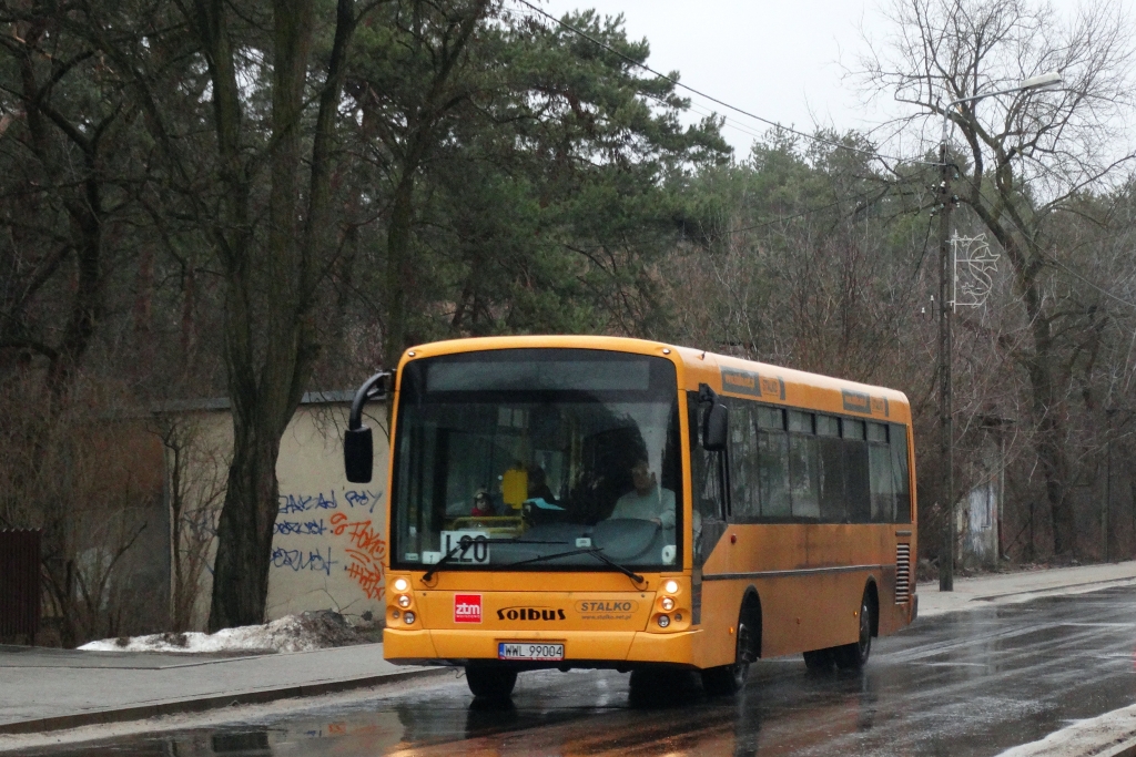 47
Taka sobie niespodzianka. TWB tego wozu (chyba) nie rejestruje, więc i numeru taborowego nie znałem..., ale dzięki Domasowi już znam (dzięki!).
Słowa kluczowe: Solbus SN11 47 L20 Otwock Narutowicza