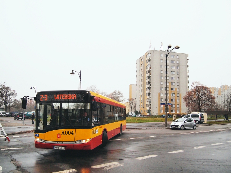 A004
To i jak dorzucę coś z dzisiejszego objazdu na Targówku. Kadru z tego miejsca jeszcze nie było...
Słowa kluczowe: SU12 A004 Z-3 Ossowskiego Pratulińska