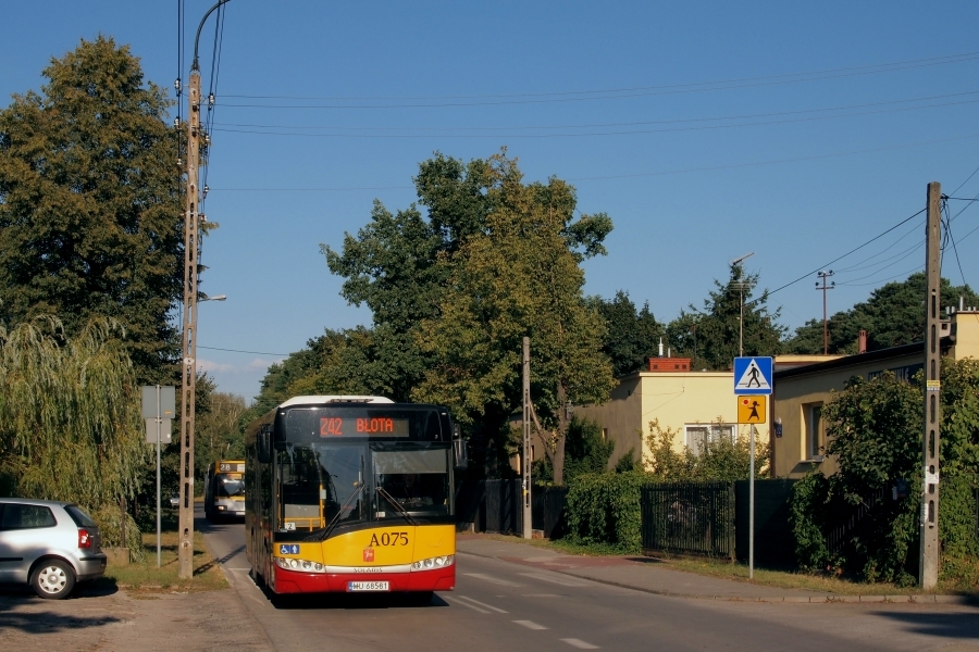 A075
Dziś przepisowo - zastępczą linię Z42 obsługiwały dwa Solarisy Alpino.
Słowa kluczowe: SU8,6 A075 Z42 Olecka