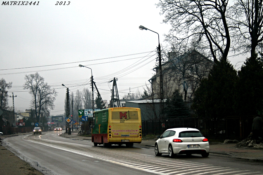 WGM YY31
Autosan Solina prod. 2007

Maluszek zmierzający do M1 na chwilę rzed skrętem w ulicę Poniatowskiego.

Proszę o uzupełnienie danych wozu, linii itp.
Słowa kluczowe: H7-20 Solina WGMYY31 Ząbki-1 Ks.Skorupki Ząbki