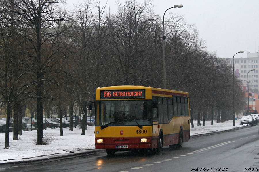 4800
Jelcz M121M prod. 1998, kasacja 2013

Ten gniot żegna się już z Warszawą.
Słowa kluczowe: M121M 4800 156 Łojewska