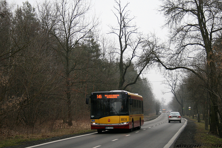 1831
Solaris Urbino 12 prod. 2008

146 na najbardziej klimatycznym fragmencie swojej trasy - w Falenicy.
Słowa kluczowe: SU12 1831 146 Bysławska