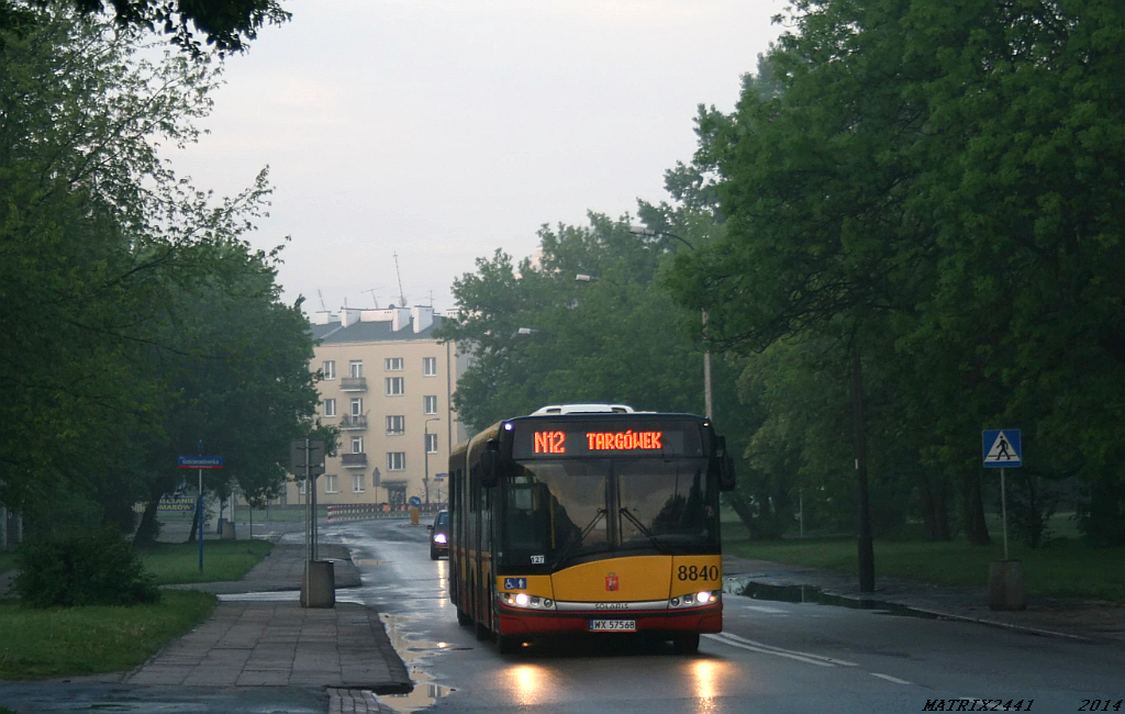 8840
Solaris Urbino 18, prod. 2008

O 5.01 mgły praktycznie nie było, więc dało się jakoś zrobić w miarę przyzwoite zdjęcie, w tym przypadku przegubowego N12. Szkoda, że 10 minut później wszystko wyglądało już jak na zdjęciu A222...
Słowa kluczowe: SU18 8840 N12 ŚwiętegoWincentego