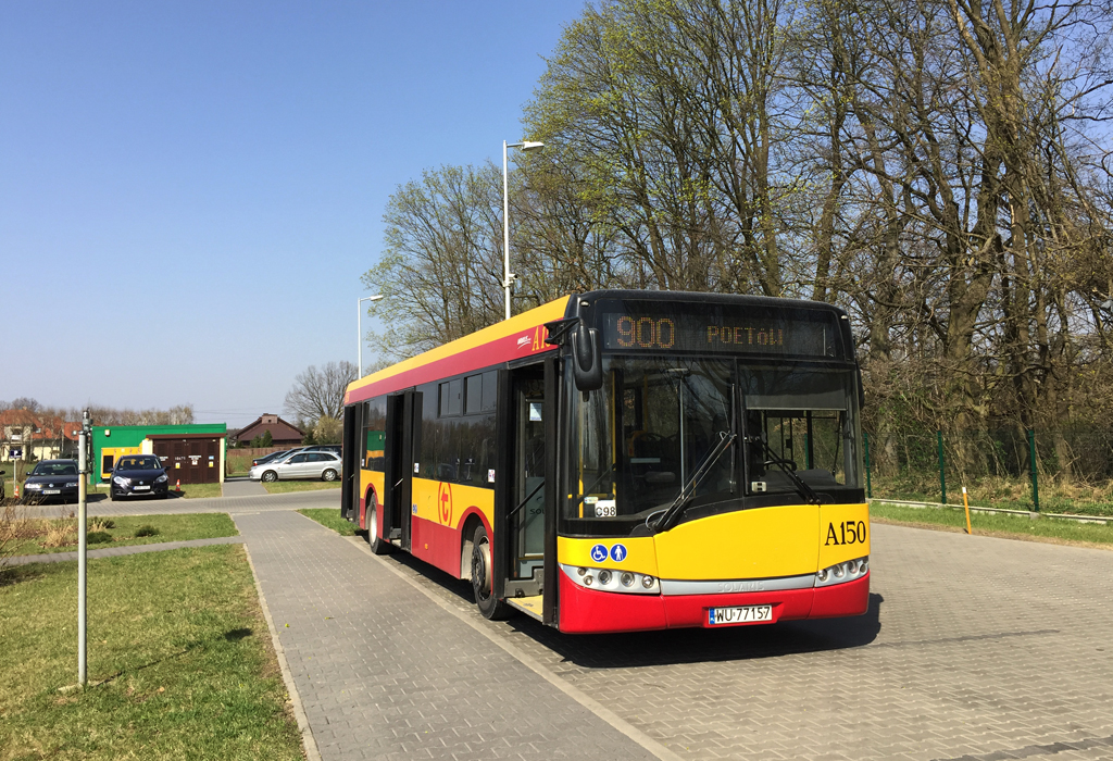 A150
Od niedawna na dowozowej linii 900 w zamian za rozbite Alpino kursuje SU12. I całkiem dobrze się sprawdza przy 5 wózkach dziecięcych na wozie. 
Słowa kluczowe: SU12 A150 900 DomSamotnejMatki