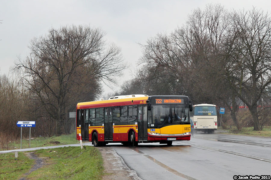 1827
Solaris wyjeżdża na ruchliwą krajową drogę 17 z Lublina. Wkrótce ma w tym miejscu powstać droga ekspresowa.
Słowa kluczowe: SU12 1827 722 