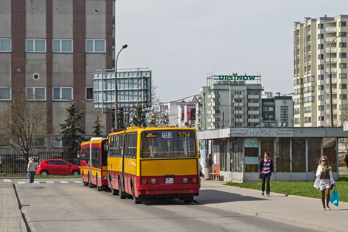 5714
Ursynów Południowy bez parkingu P+R.
Słowa kluczowe: IK280 5714 193 UrsynówPołudniowy