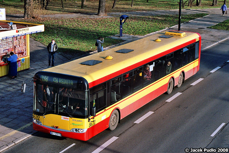 8632
Ten autobus garażował w swoim życiu już na 4 zajezdniach.
Słowa kluczowe: SU15 8632 158 Ostrobramska