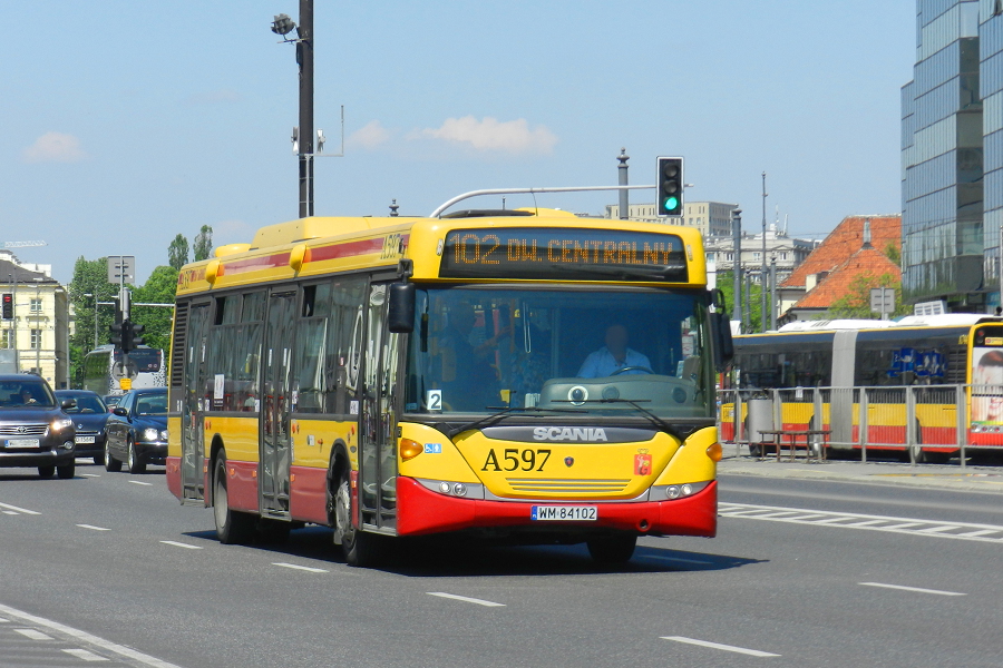 A597
Jeszcze cztery miesiące temu 102 jeździło do Dworca Centralnego.
Słowa kluczowe: CN270UB OmniCity A597 102 PlacBankowy