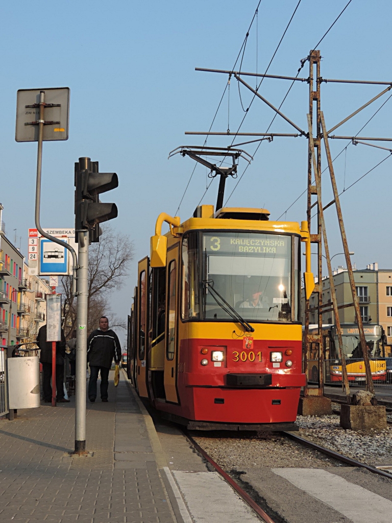 3001
Zdjęcie z cyklu "O k.... tramwaj!" :)
Słowa kluczowe: 112N 3001 3 Grochowska