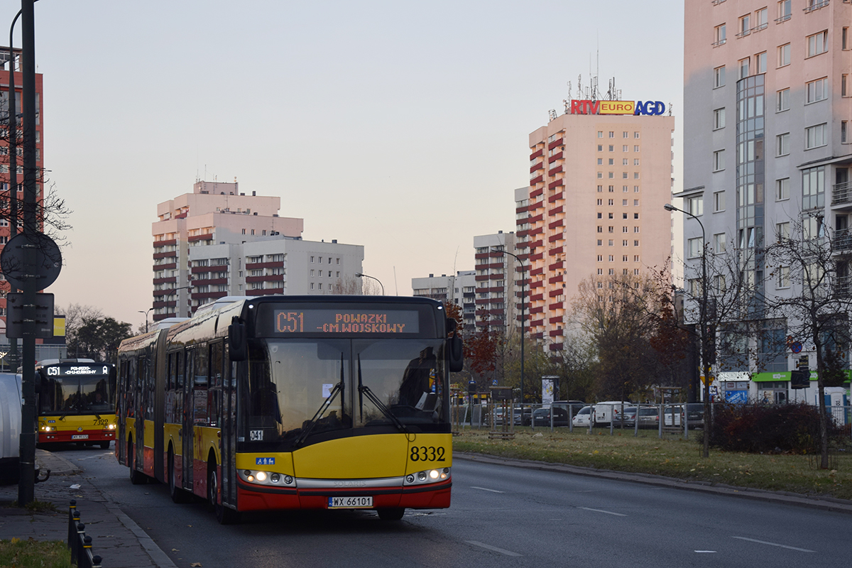 8332
C51 -> Wiatraczna - Powązki Cm. Wojskowy
Słowa kluczowe: SU18 8332 C51 AlejaStanówZjednoczonych