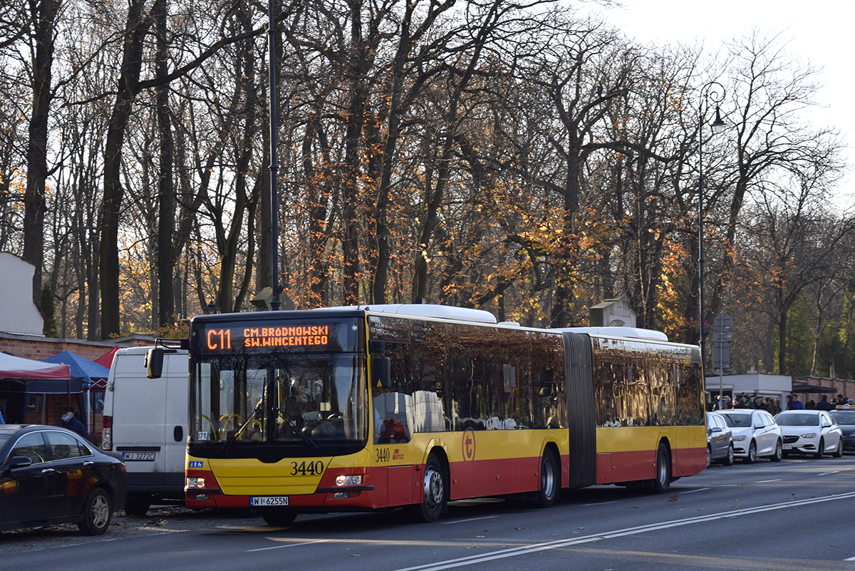 3440
C11 -> Powązki Cm. Wojskowy - Cm. Bródnowski (Św. Wincentego)
Słowa kluczowe: NG363 LionsCityG 3440 C11 Powązkowska