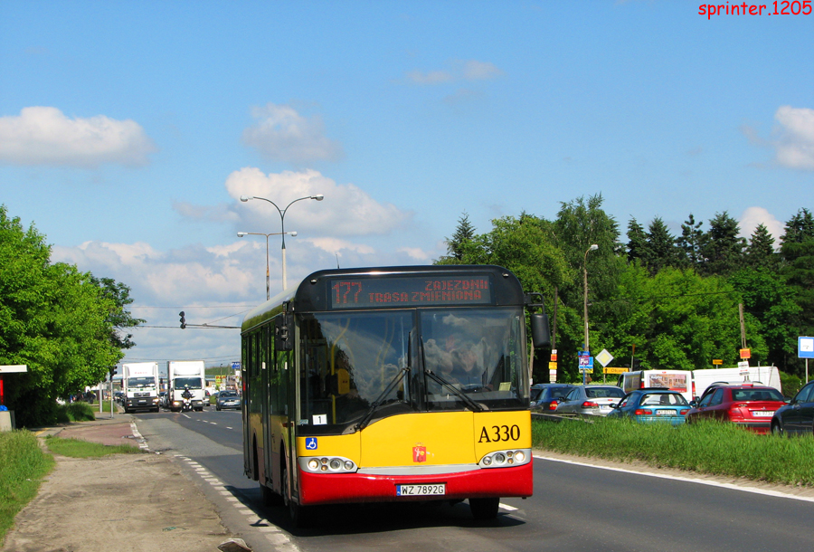 A330
Ostatni dzień Urbinetek. Pozdrowienia dla kierowcy.
Słowa kluczowe: SU10 A330 177 AlejeJerozolimskie