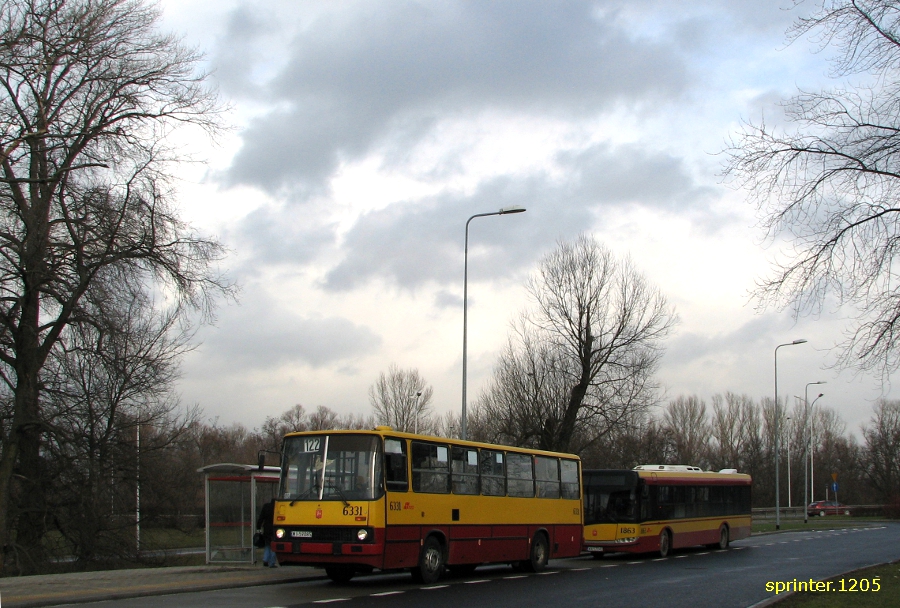 6331
Jedna z dwóch aktualnie najlepszych solówek ze Stalowej za chwilę wyruszy w trasę.

Pozdrowienia dla kierowcy - miłośnika komunikacji miejskiej. :)
Słowa kluczowe: IK260 6331 122 Gwiaździsta