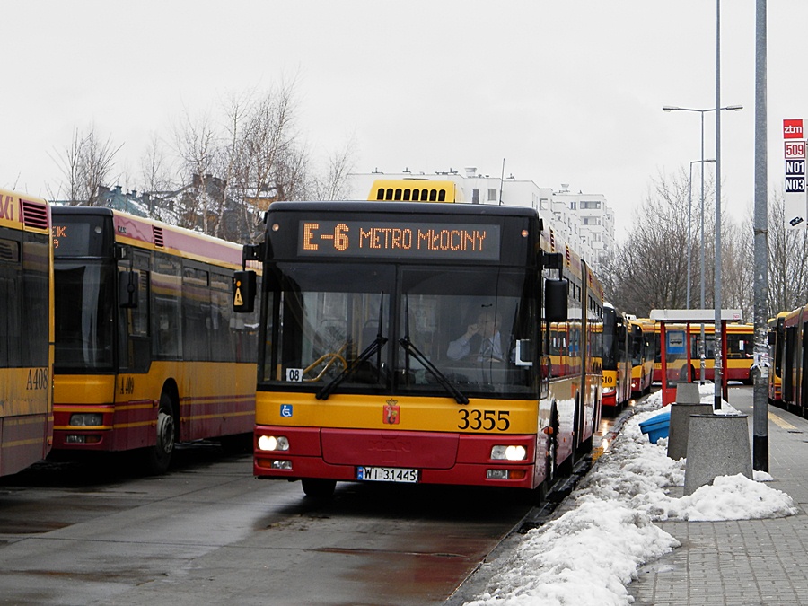 3355
E-6 na Metro Młociny? W wakacje będzie to możliwe.
Słowa kluczowe: NG313 3355 E-6 Nowodwory