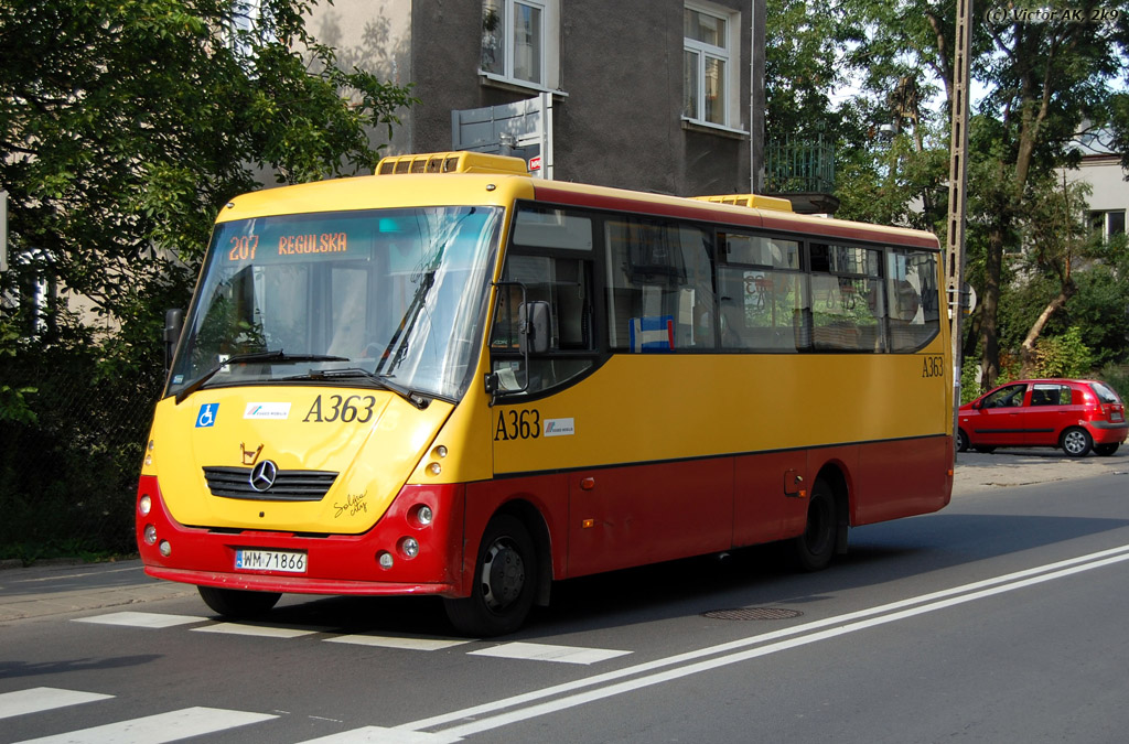 A363
Solinka na obsłudze 207 w czasach gdy się bywało na Ursusie na codzień
Słowa kluczowe: H7-20 Solina A363 207