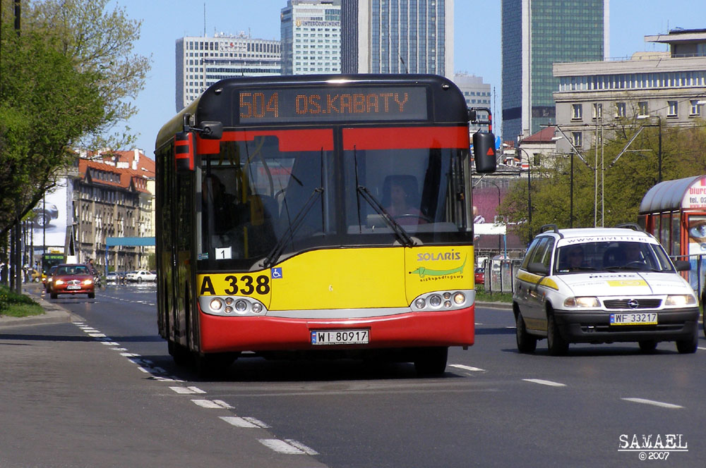 A338
Z czasów, gdy al. Niepodległości 504 dokonywało żywota...
Słowa kluczowe: SU10 A338 504 AlejaNiepodległości