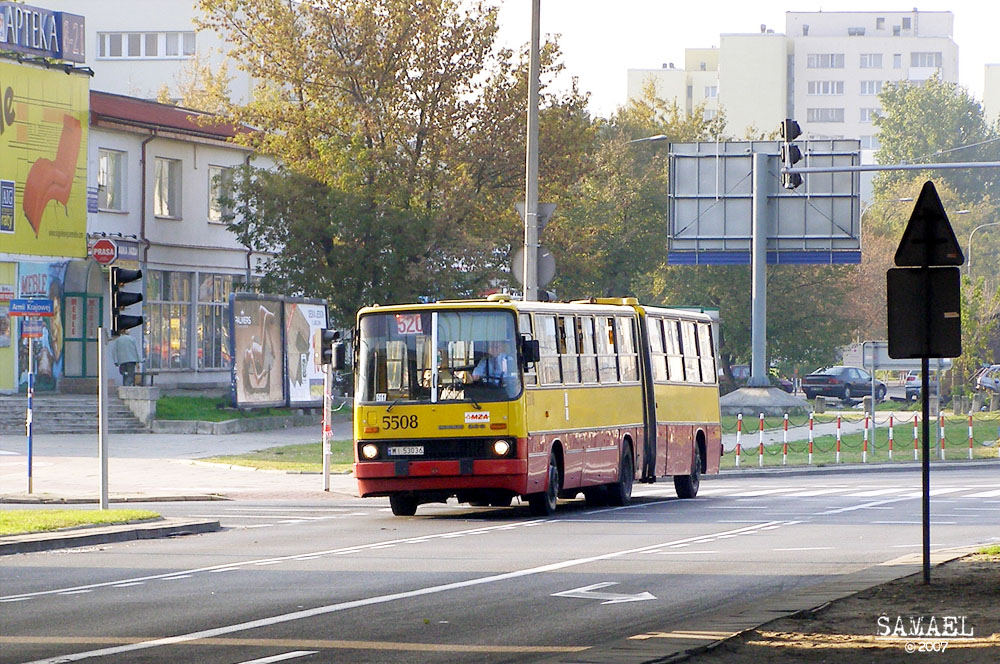 5508
Rocznik 1996, skreślony 2012. Działał kolejno na R10, R6, R10 i R7.
Słowa kluczowe: IK280 5508 520 Broniewskiego