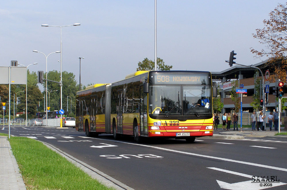 A222
Wraz z rozwojem pierwszej linii metra 508 było coraz to bardziej skracane, aż zmieniło postać na 101.
Słowa kluczowe: NG313 A222 508 Włościańska