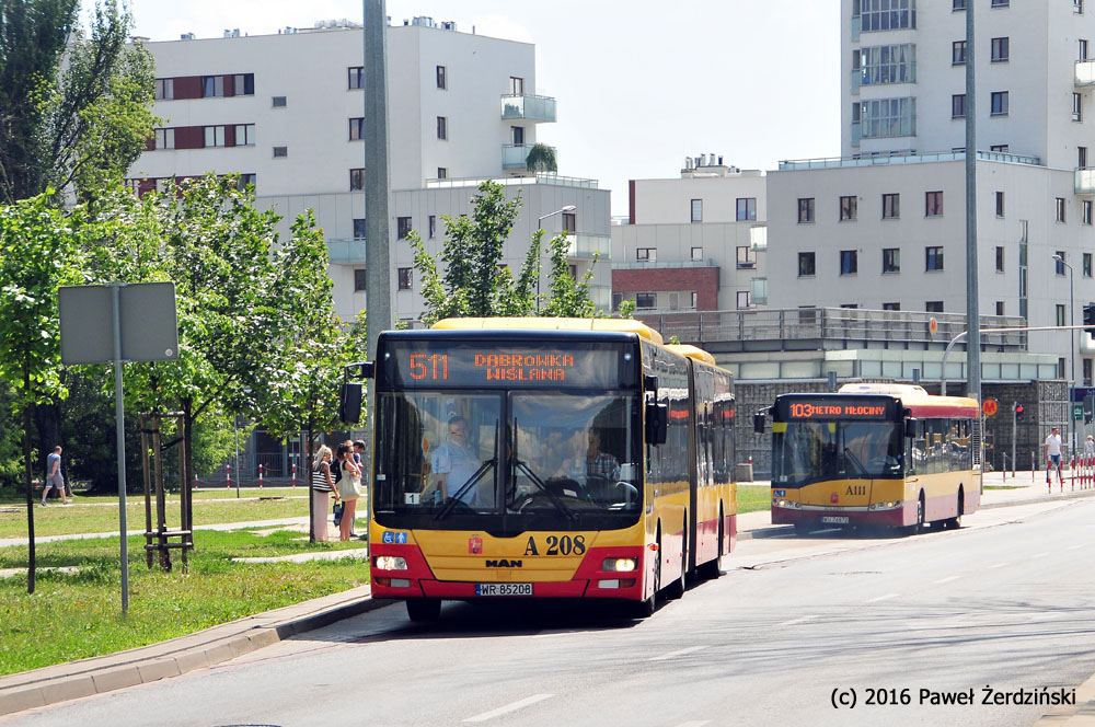 A208
Ostatni dzień przewoźnika w Warszawie.
Słowa kluczowe: LionsCityG A208 511 Nocznickiego