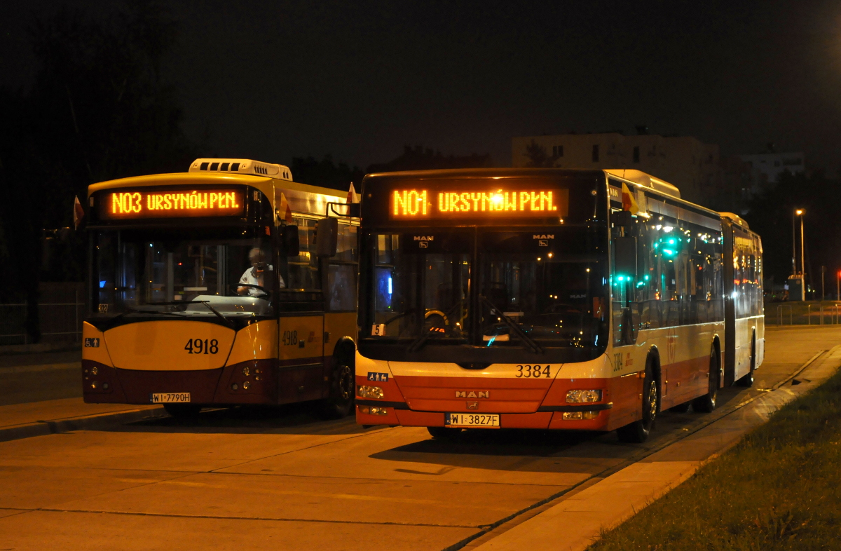 3384
Ciekawostka roku. Stalowa w przeciwieństwie do innych zajezdni nigdy nie wypuszcza większych autobusów niż solówki na nocki a co dopiero gdańszczaka.
Słowa kluczowe: LionsCityG 3384 N01 Nowodwory