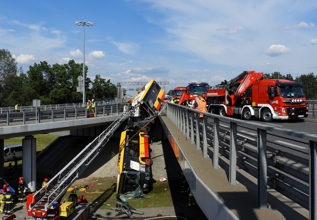 9931
W ostatni czwartek doszło do tragicznego wypadku, w wyniku którego autobus linii 186 spadł z wiaduktu. Zginęła 1 osoba, a 22 zostały ranne. Niestety okazało się, że kierowca był pod wpływem amfetaminy.
Słowa kluczowe: SU18IVCNG 9931 186 AlejaArmiiKrajowej wypadek9931