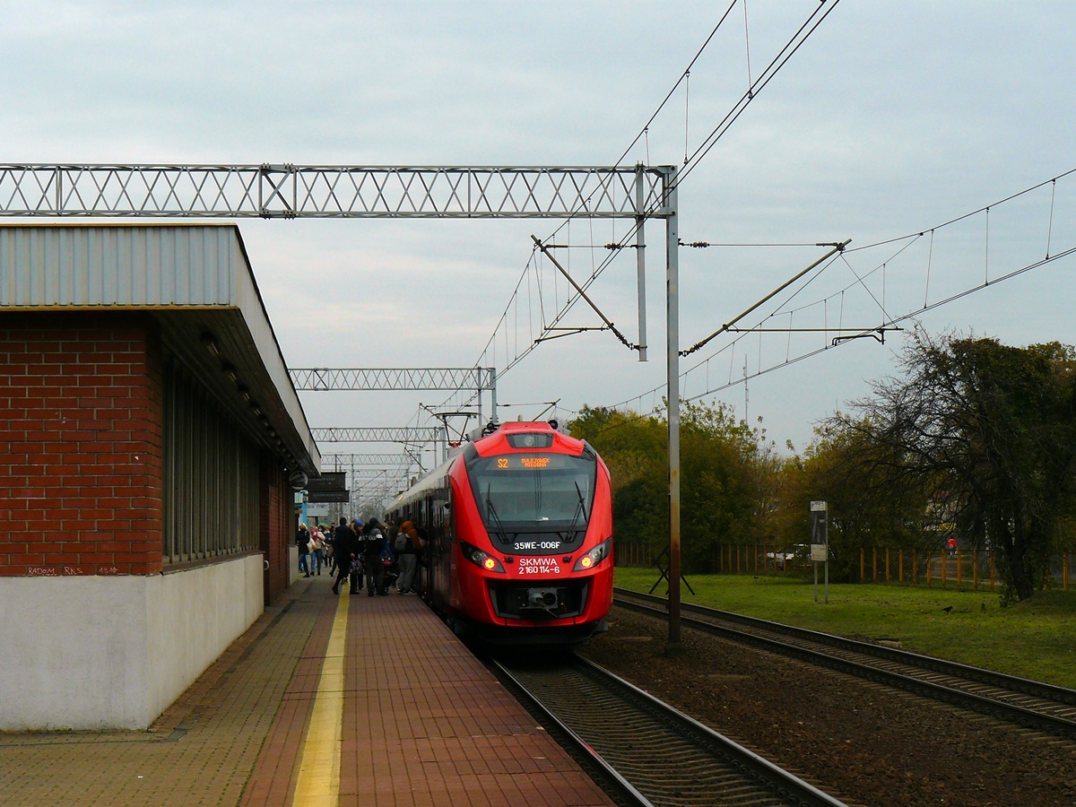 35WE-006
Wczoraj jak i dzisiaj na jednym z Obiegów na S2 pojawił się Impuls SKM-ki. 
Słowa kluczowe: 35WE S2 SKM