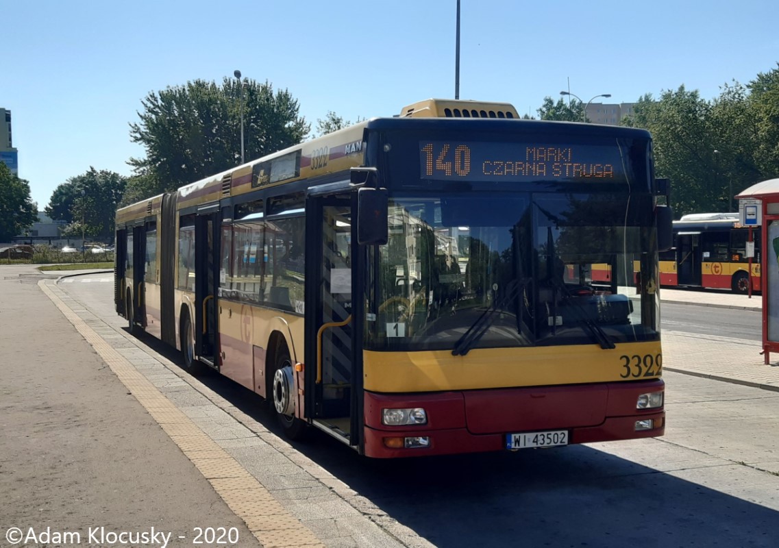 3322
Kolejna engieta - tym razem 3322. Wóz ma bardzo bogatą historię: mieszkał w dwóch zajezdniach  i przeżył dwa wypadki - pierwszy w którym tramwaj go podzielił na dwie części (wóz odbudowano). Po wypadku stał się autobusem szkoleniowym o nr 9001. W końcu zaczął pełnić normalną służbę, później otrzymując finalny nr tab. 3322. Później zapaliła się komora silnika, wyniku której wóz odstawiono, a potem naprawiono w fabryce w Sadach. 
Słowa kluczowe: NG313 3322 140 MetroTrocka