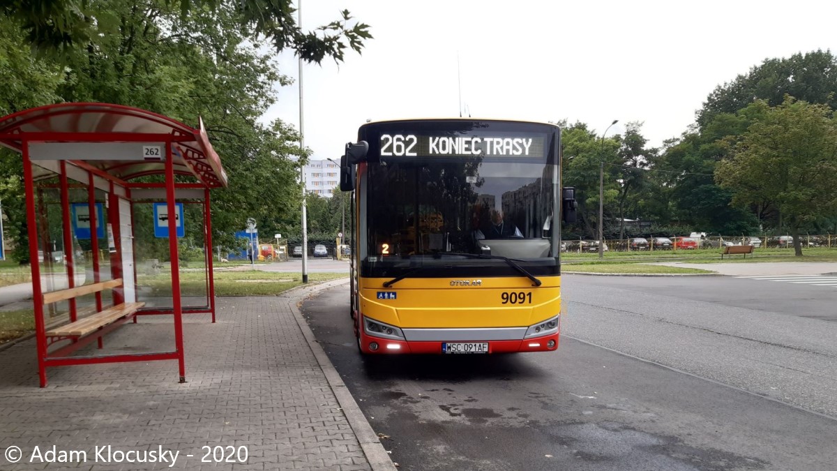 9091
Stało się! Linia 262 wreszcie wyjechała na ulice, więc postanowiłem cyknąć parę fotek. 245  mi odjechał w momencie przyjazdu na pętlę, ale akurat podjechał na swój krańcowy przystanek Metro Trocka 14, Turek z drugiej brygady.

P.S. Pozdrawiam kierowcę tego wozu. Miły i lubi pogadać.
Słowa kluczowe: VectioC 9091 262 MetroTrocka