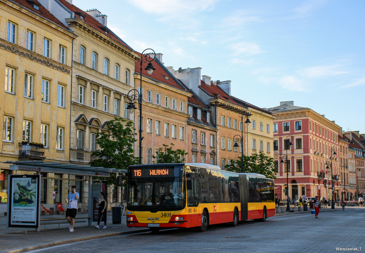 3401
Elektryfikacja pełną parą można by rzec ;) . 
Słowa kluczowe: LionsCityG 3401 116 PlacZamkowy