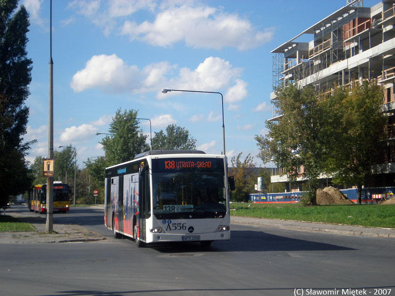 A556
Mercedes w niedługim czasie pojawił się w MZA.
Słowa kluczowe: Conecto A556 138 Bokserska 2007