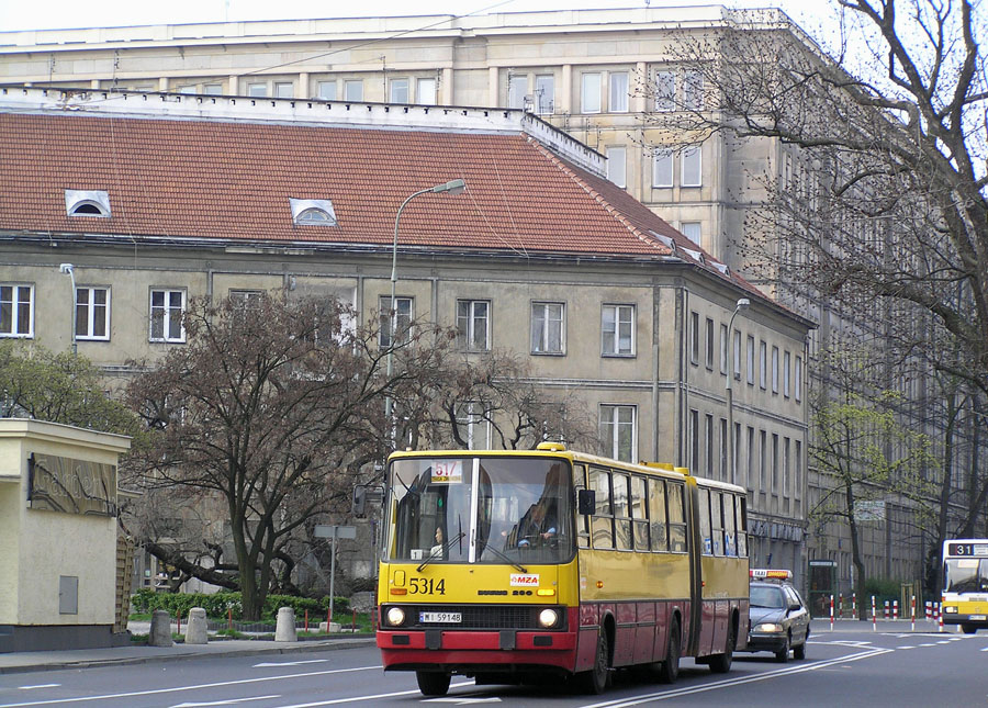 5314
Objazd Alej Jerozolimskich
Słowa kluczowe: IK280 5314 521 PlacTrzechKrzyży 2008