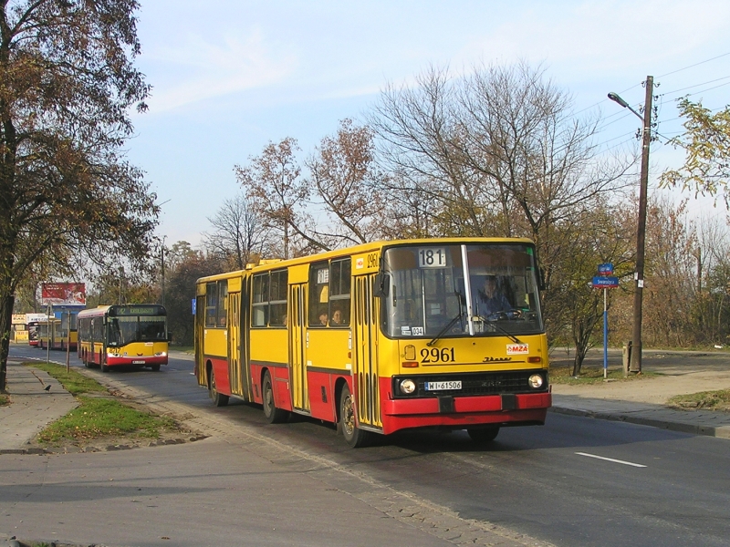 2961
Cmentarna Parada Nieistniejących Ikarusów - odcinek 2: Wczoraj 170, dziś 181, a Cmentarz Północny ten sam.
Słowa kluczowe: IK280 2961 181 Wólczyńska WS2008