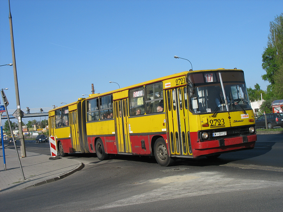 2723
Ikarus 280, Produkcja 1990, NG 1998, Kasacja 10.2007
Foto: P.B. Jezierski
Słowa kluczowe: IK260 2723 517 Radzymińska